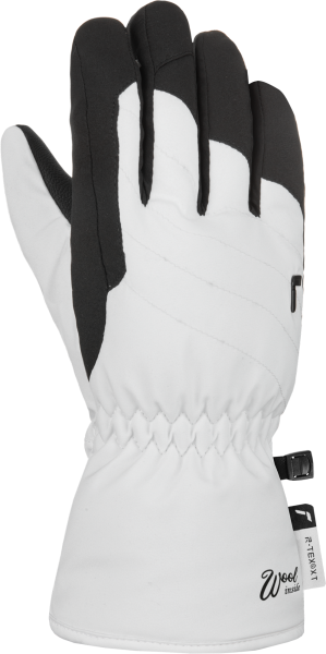 Reusch Angie R-TEX® XT Junior 6461276 1101 white black front